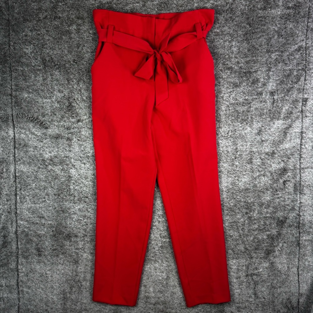 NWT Cooper And Ella Dress Pants Sz 12 Red